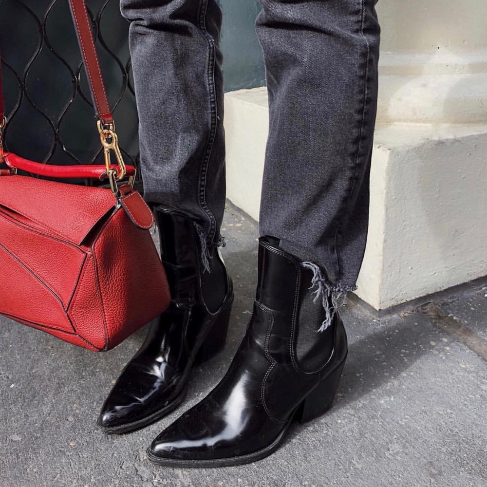 Black Zara Booties